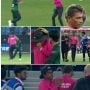 Umpire injured during Pakistan–UAE match