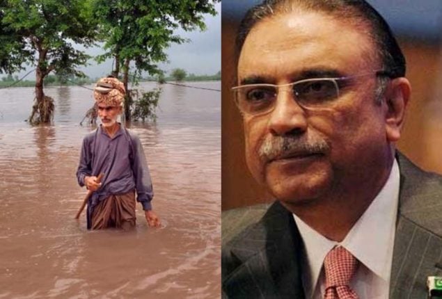 President stands in solidarity with South Punjab flood victims