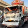 Mother, son killed as water tanker hits motorcycle in Karachi
