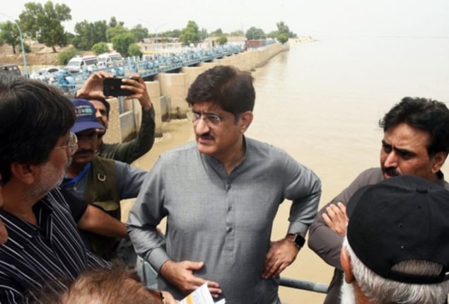 Sindh ready to face 1.1 Million Cusecs of floodwater, says Murad Ali Shah