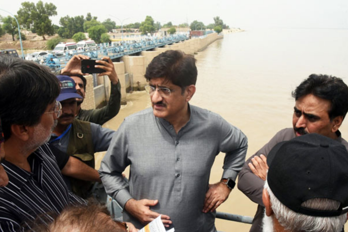 Sindh ready to face 1.1 Million Cusecs of floodwater, says Murad Ali Shah