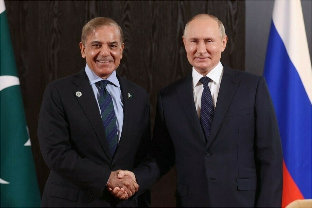 Putin expresses desire to boost Russia–Pakistan relations in call with PM Shehbaz