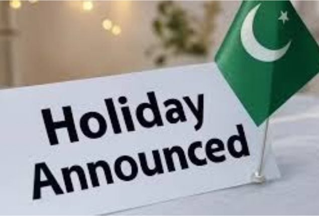 Punjab govt declares holiday for Eid Milad-un-Nabi (PBUH)