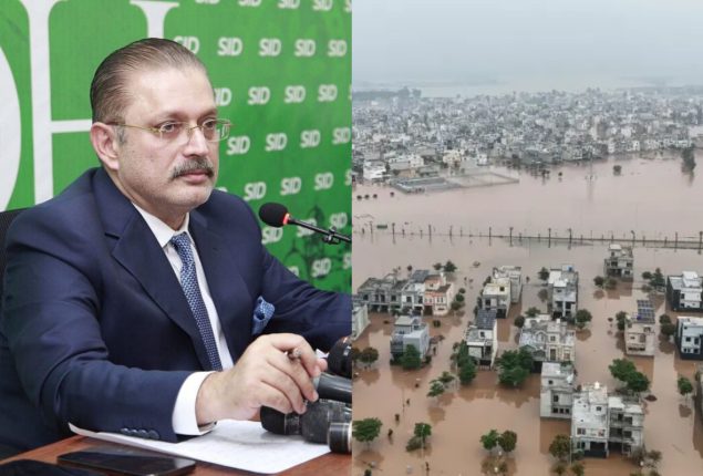 Sindh Govt on high alert and monitoring flood situation, says Sharjeel Memon