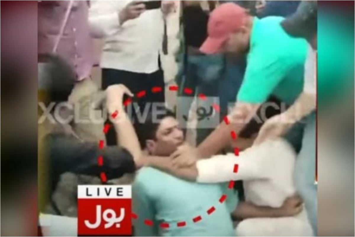 PTI workers allegedly attack BOL News reporter outside Adiala Jail