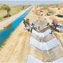 Repair work on Hub canal completed; Water supply restoration underway