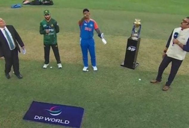 Asia cup 2025: Pakistan win toss, choose to bat first against India
