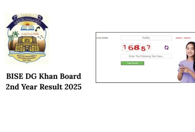 How to check BISE DG Khan 12th class results 2025 online and via SMS