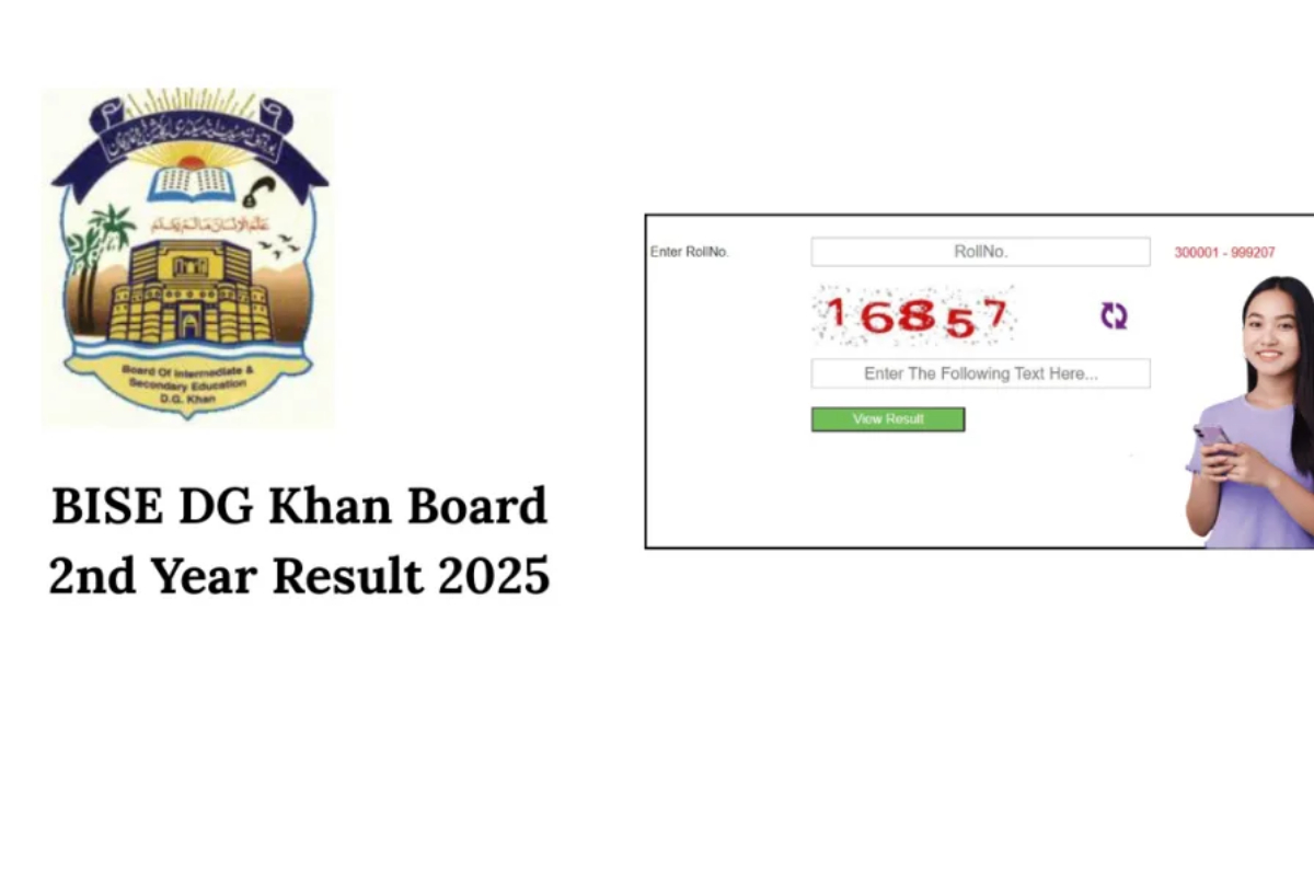 How to check BISE DG Khan 12th class results 2025 online and via SMS