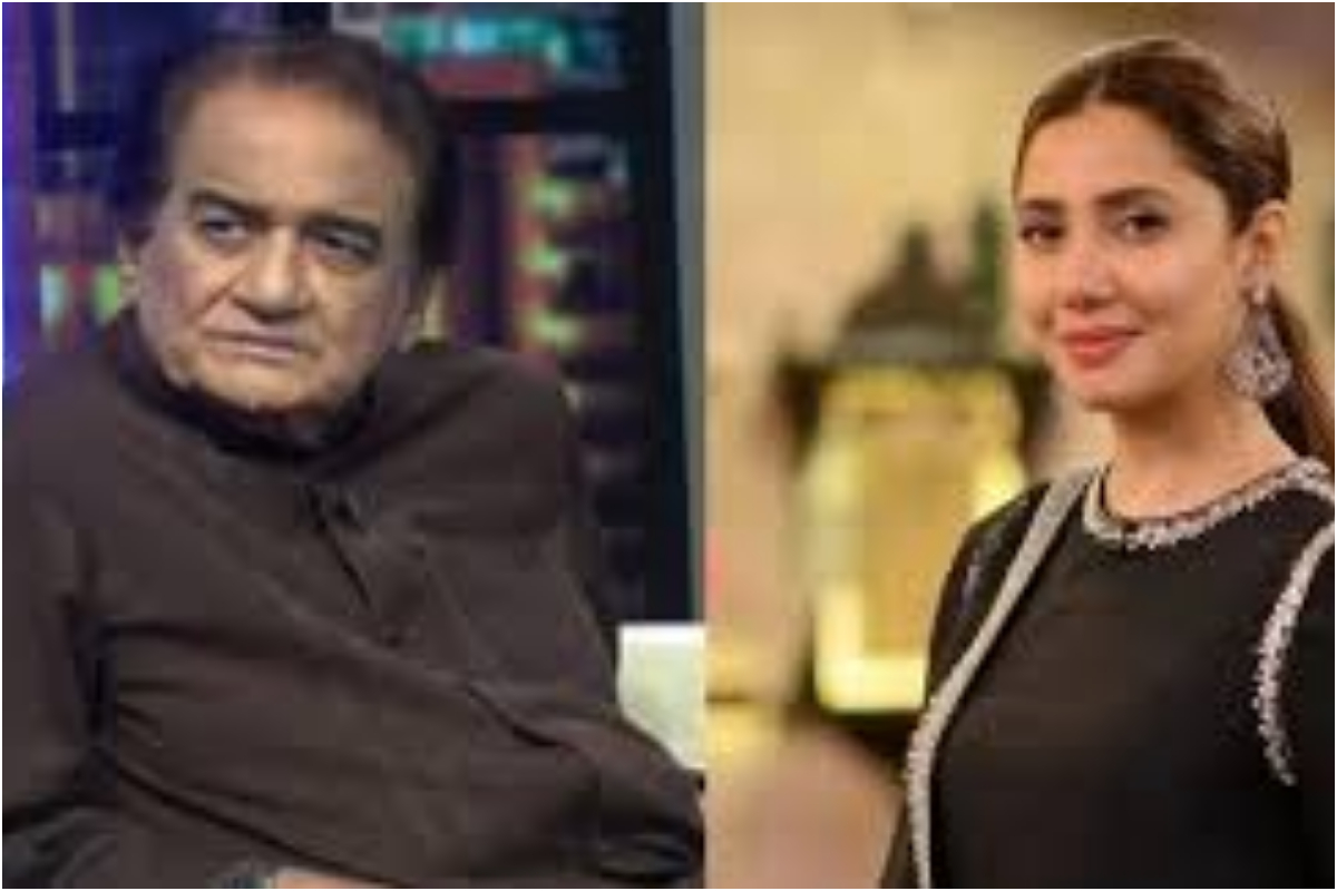 Veteran Actor Aurangzeb Leghari defends Mahira Khan against criticism