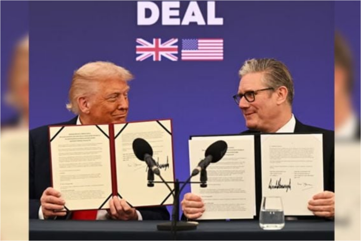 US and UK sign historic trade deal to boost economic ties