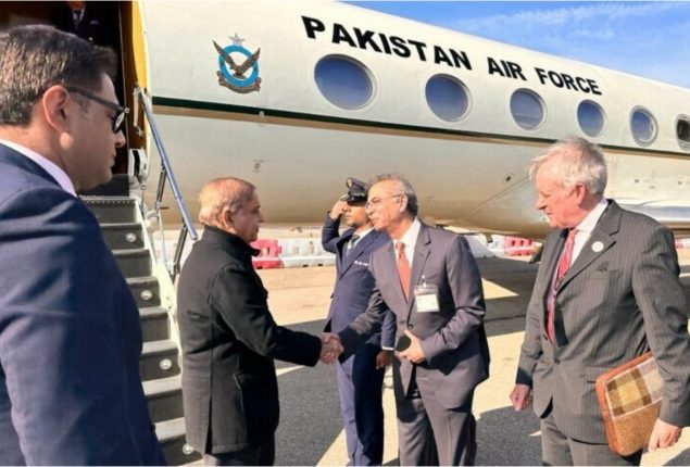Shehbaz Sharif reaches London for key meetings with UK officials