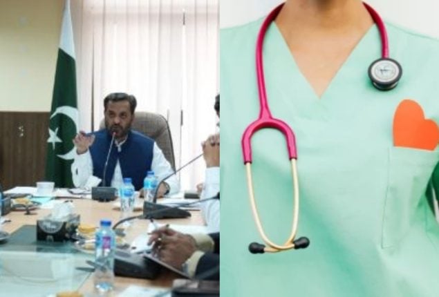 Health Minister announce digitalization of Pakistan Nursing Council