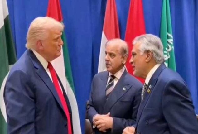 President Trump meets PM Shehbaz at conclusion of Arab-Islamic Summit