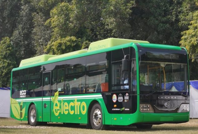 Electric Bus Service Announced for More Cities in Punjab