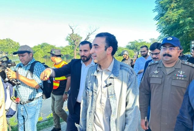 Bilawal Bhutto urges waiver of electricity bills for flood-hit farmers