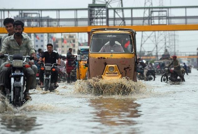 PMD warns of heavy rains, urban flooding risk in Karachi