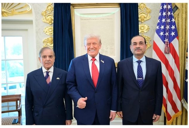 PM Shehbaz, U.S President Trump hold bilateral talks at White House
