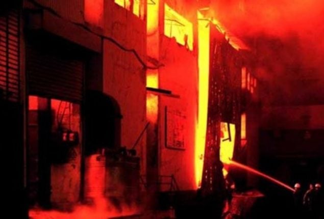 3-storey garments factory collapses after massive fire in Karachi