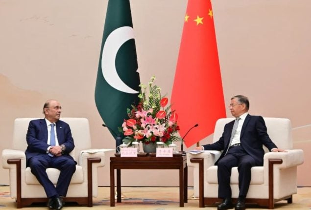 President calls for further expanding of Pak-China cooperation