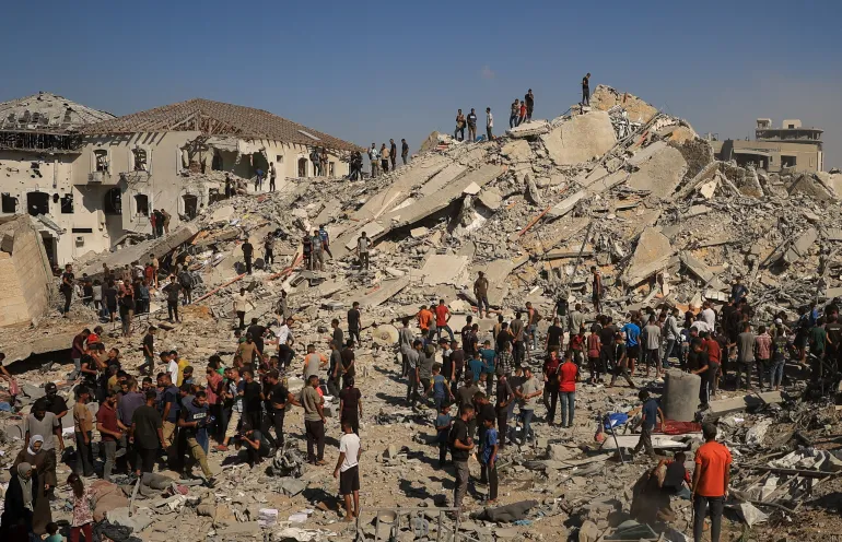 Netanyahu threatens Gaza residents to "Leave"