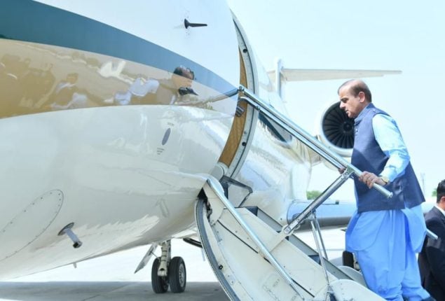 PM Shehbaz embarks on three-nation tour: Saudi Arabia, UK, and USA