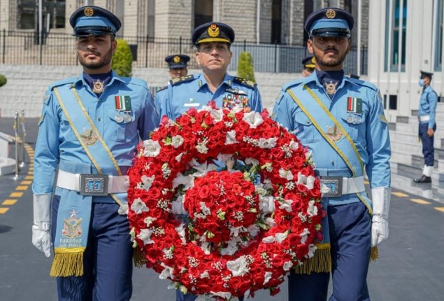 Pakistan Air Force commemorates martyrs’ day with reverence and respect, ISPR
