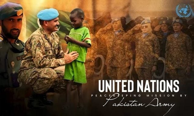Pakistan plays a key role in maintaining peace worldwide