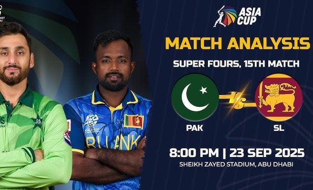 Pakistan, Sri Lanka face must-win clash in Super Four showdown today