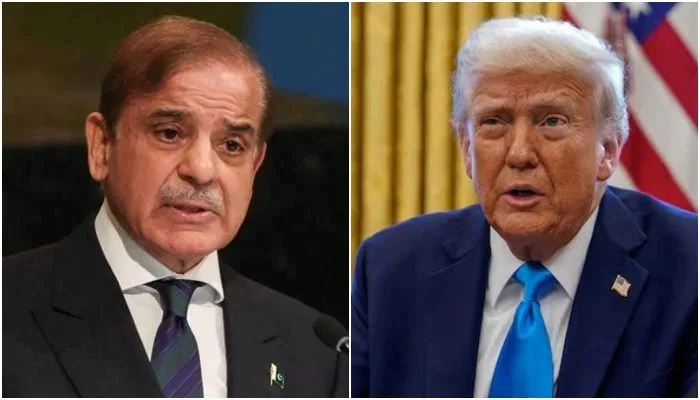 PM Shehbaz praised President Trump, calling him a “champion of peace,”