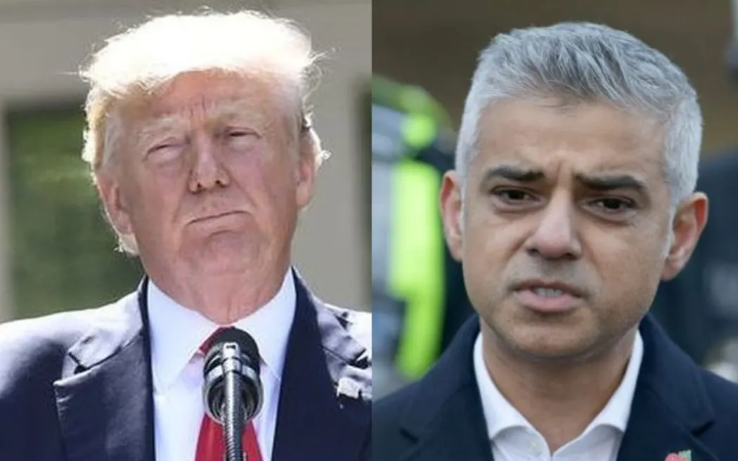 President Trump takes on London mayor, "I didn’t want to him at state bnaquet"