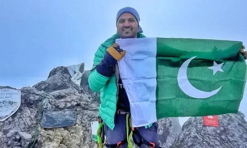 Pakistani mountaineer conquers world’s highest peaks
