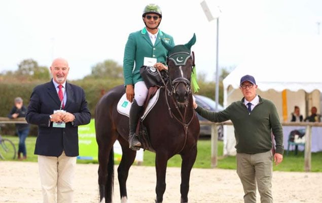 Pakistani equestrian Usman Khan secures 2026 Asian Games spot