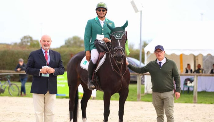 Pakistani equestrian Usman Khan secures 2026 Asian Games spot
