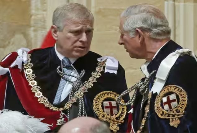 British King revokes Prince Andrew’s title amid scandal
