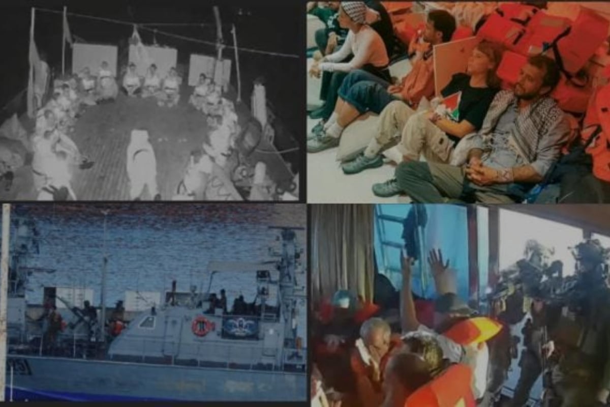 Israel seizes “Gaza Sumud Flotilla Aid”, 450 activists detained