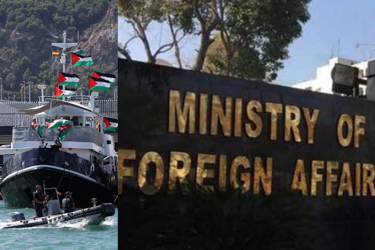 FO spokesperson slams Israel for blocking Gaza aid Flotilla