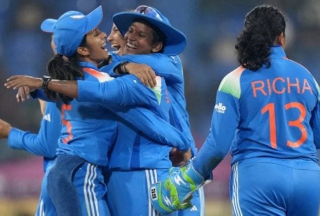 Women’s World Cup: India defeats Pakistan by 88 runs