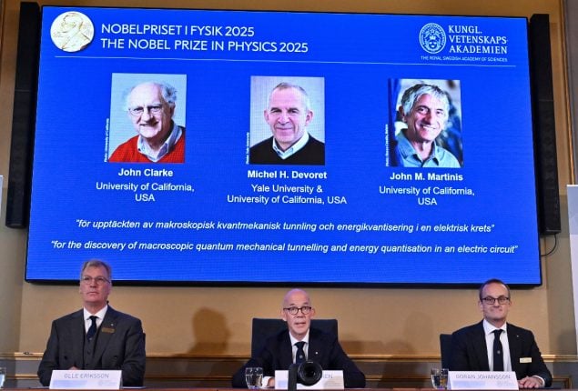 US Researchers honored with Nobel Prize for Quantum Physics breakthroughs