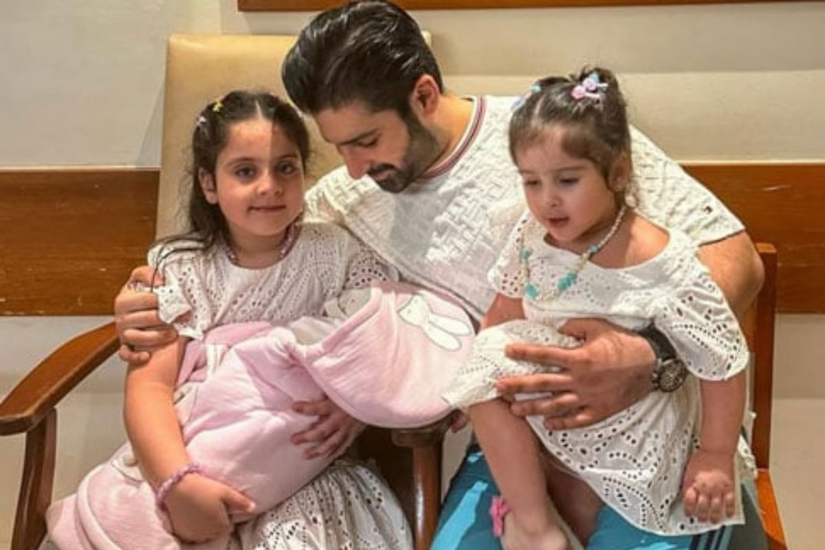 Muneeb Butt calls his daughters the greatest blessing of his life