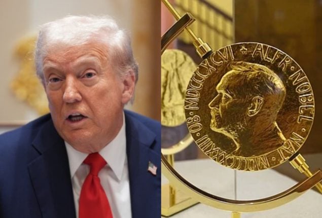 White House slams Nobel Peace Prize decision, Claims Trump was more deserving