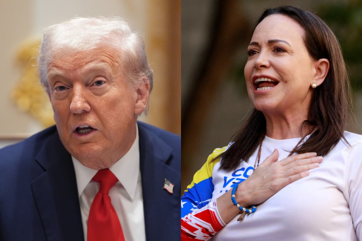 Maria Corina dedicates her Nobel Peace prize to Trump for supporting Venezuela’s freedom