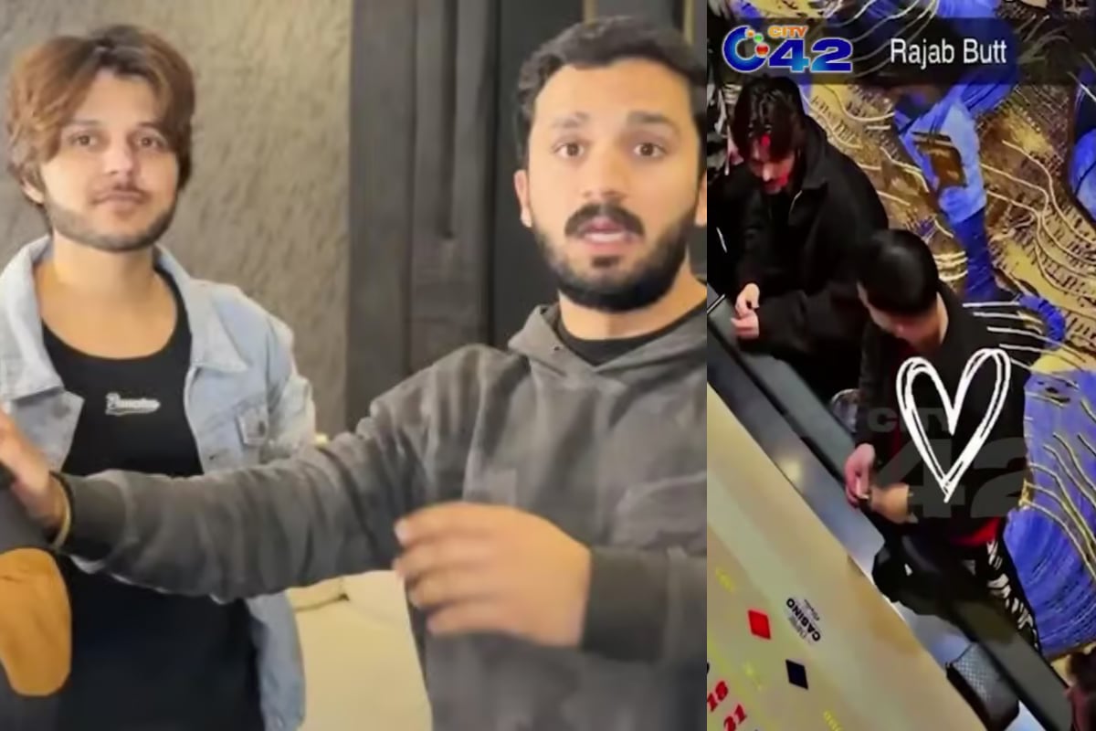 Rajab Butt gambling video at Casino goes viral, faces backlash