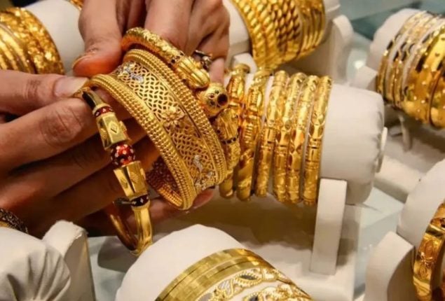 Gold soars