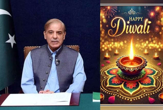 “Together against Hatred”: PM Shehbaz honors Hindu community on Diwali