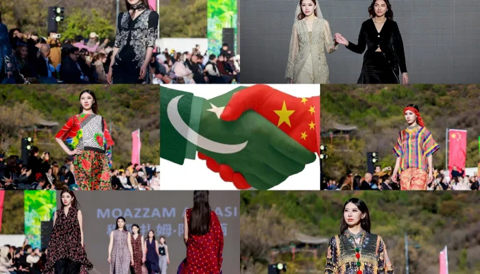 Pakistan, China Celebrate 60 Years of friendship with fashion show at "Great Wall"