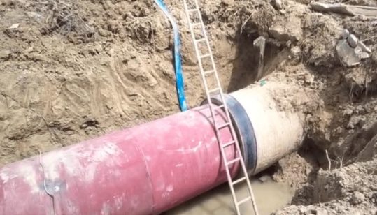 KW&SC begins emergency repairs on major K-II pipeline