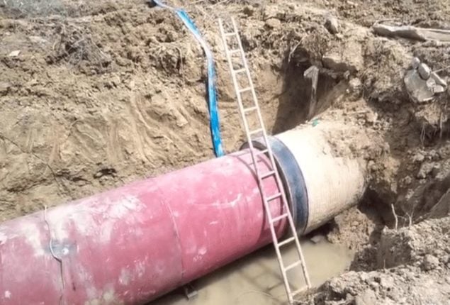 KW&SC begins emergency repairs on major K-II pipeline