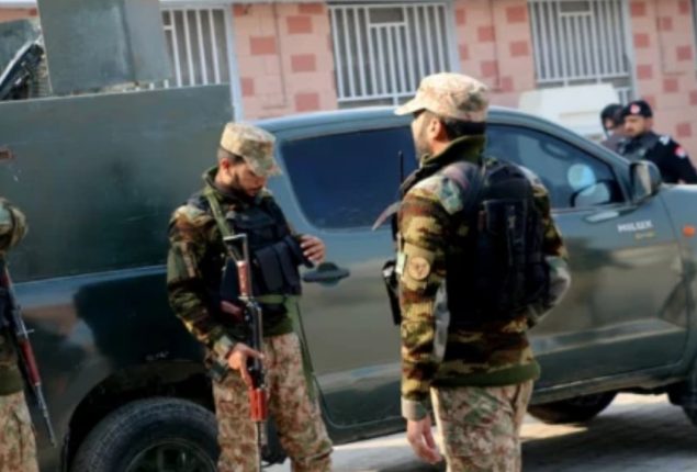Six militants killed, seven cops lose lives in DI Khan terror attack