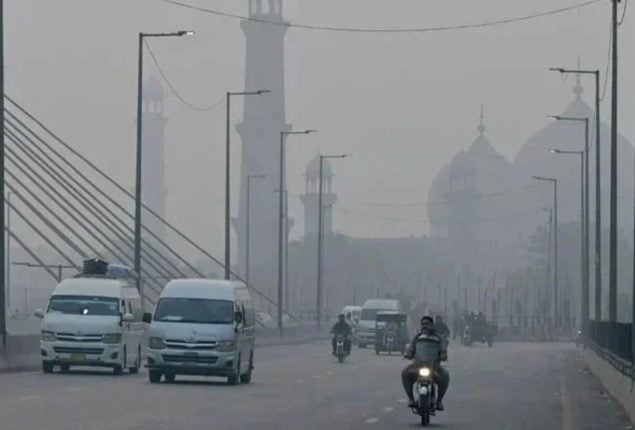 Lahore tops global pollution index as smog worsens across Punjab